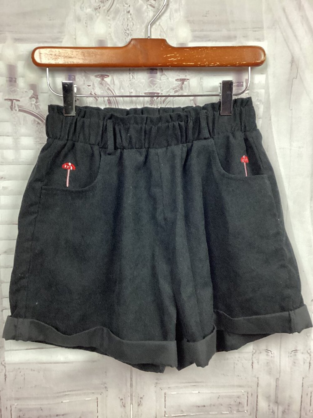 Vintage Mushroom High Rise Shorts S/M